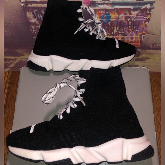 BALENCIAGA SPEED 2.0 LACE UP SS21.                    SIZE: 27-28 - Picture 2 of 5